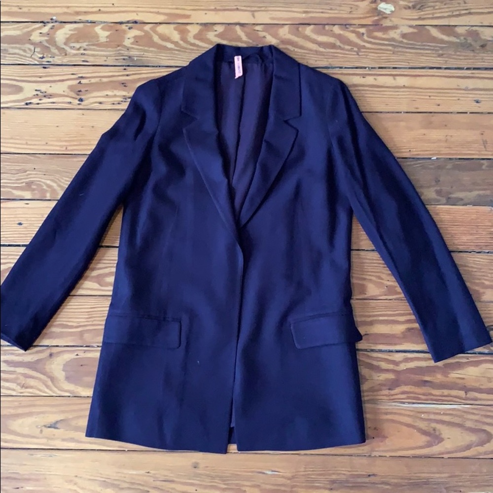 ALLSAINTS blazer size 2. Plum/ deep red color